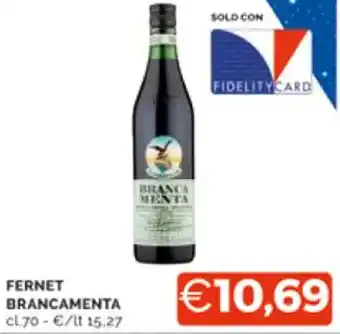 FERNET BRANCAMENTA cl.70
