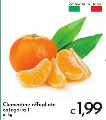 Clementine affogliate