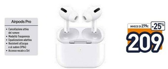 Unieuro Apple Airpods offerta