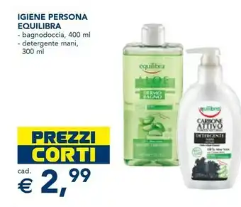 Esselunga Equilibra Igiene Persona offerta