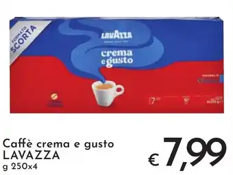 Caffè crema e gusto LAVAZZA g 250 x 4