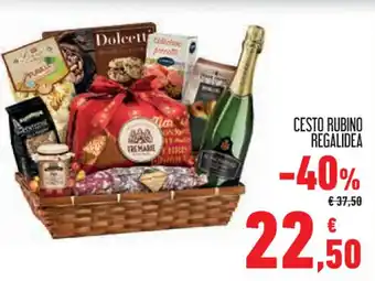 CESTO RUBINO REGALIDEA