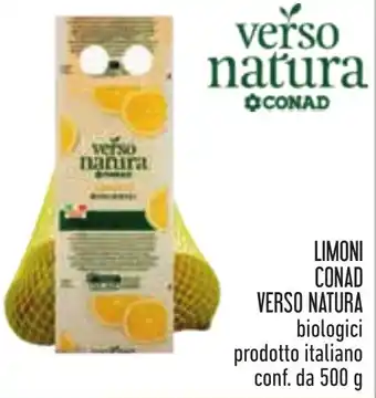 Conad LIMONI CONAD VERSO NATURA 500 g offerta