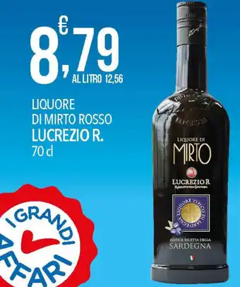 LIQUORE DI MIRTO LUCREZIO R. 70 cl