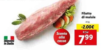 Lidl Filetto di maiale offerta