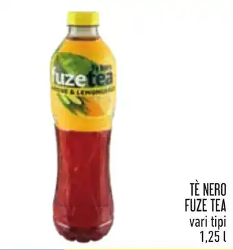 Conad TÈ NERO FUZE TEA vari tipi 1,25 l offerta