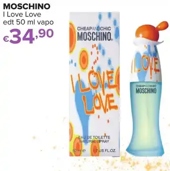 MOSCHINO I Love Love edt 50 ml vapo