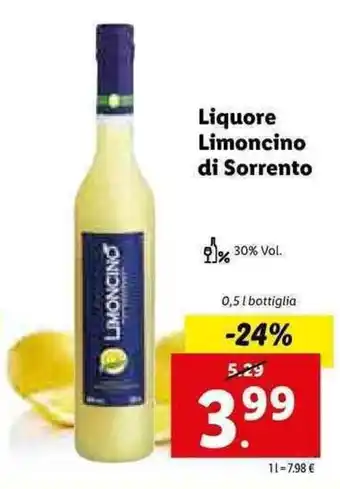 Liquore Limoncino di Sorrento 0,5l