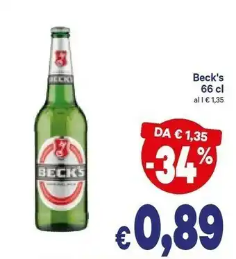 A&O Becks Beck's - Beck's 660 G(ml) offerta