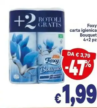 A&O Foxy Carta Igienica Bouquet offerta
