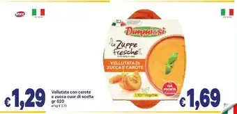 A&O Dimmidisì Vellutata Con Carote E Zucca Cuor Di Scelta offerta