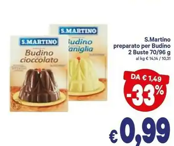 A&O S.Martino - Preparato Per Budino Al Cioccolato offerta