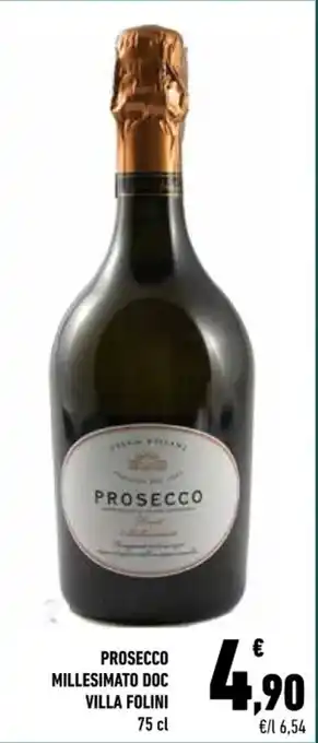 PROSECCO MILLESIMATO DOC VILLA FOLINI 75 cl