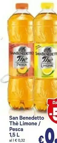 A&O San Benedetto San Benedetto - Thè al Limone 1500 g(ml) offerta