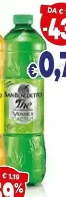 A&O San Benedetto San Benedetto - Thè Verde Zero 1500 g(ml) offerta