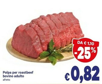 A&O Polpa Per Roastbeef Bovino Adulto offerta