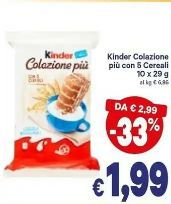 A&O Kinder Colazione Più Con 5 Cereali offerta