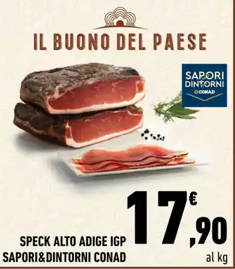 Conad City SPECK ALTO ADIGE IGP SAPORI&DINTORNI CONAD offerta