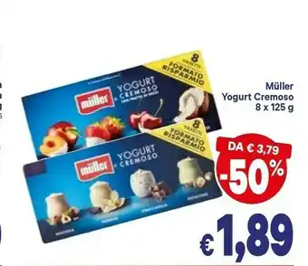 A&O Muller Yogurt Cremoso Alla Frutta offerta
