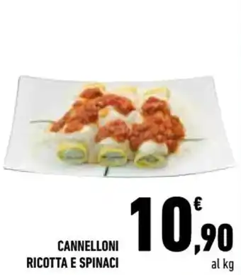 CANNELLONI RICOTTA E SPINACI