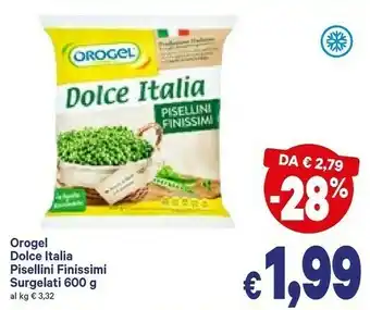 A&O Orogel Pisellini Dolce Italia 600 G(ml) offerta