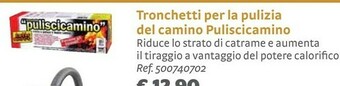 Bricocenter Tronchetti Per La Pulizia Del Camino Puliscicamino offerta
