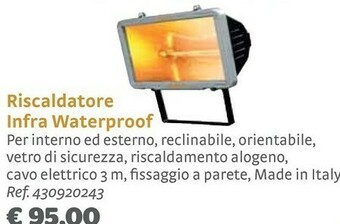 Bricocenter Riscaldatore Infra Waterproof offerta