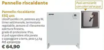 Bricocenter Zephir Riscaldamento offerta