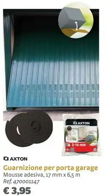Bricocenter Axton Guarnizione Per Porta Garage offerta