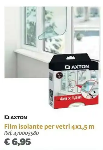 Bricocenter Axton Film Isolante Per Vetri 4x1,5 M offerta