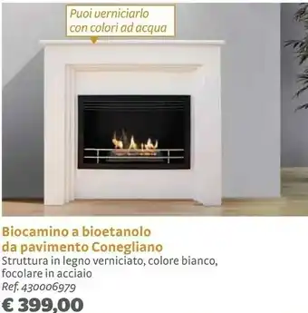Bricocenter Biocamino A Bioetanolo Da Pavimento Conegliano