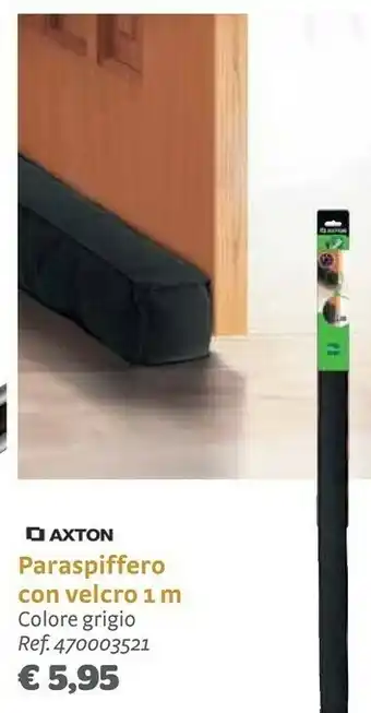 Bricocenter Axton Paraspiffero Con Velcro 1 M offerta