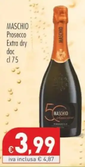 MASCHIO Prosecco Extra dry doc cl 75