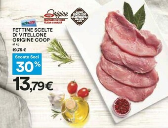 Coop Coop Fettine Scelte Di Vitellone Origine offerta