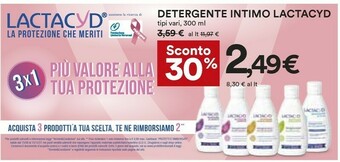 Coop Lactacyd Detergente Intimo offerta