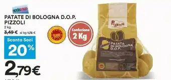 Coop Pizzoli Patate Di Bologna Dop 2 Kg offerta