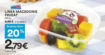 Coop Frueat Linea Macedonie offerta