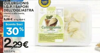 Coop I Sapori Dell'ogliastra Culurgionis offerta