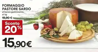 Coop Formaggio Pastore Sardo offerta