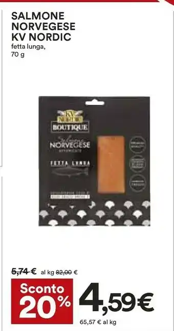 Coop Kv nordic Salmone Norvegese Affumicato offerta