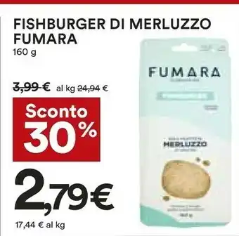 Coop Fumara Fishburger Di Merluzzo offerta