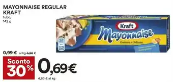 Coop Kraft Mayonnaise Regular Tubo offerta