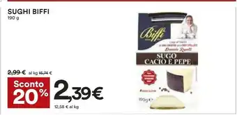 Coop Biffi Sugo offerta