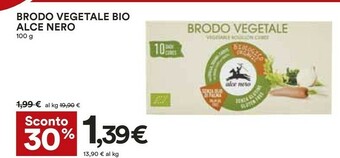 Coop Alce Nero Brodo Vegetale Biologico 100 G(ml) offerta