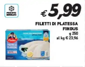 FILETTI DI PLATESSA FINDUS g 250