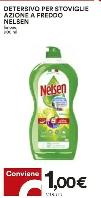 Coop Nelsen Detersivo Per Stoviglie Azione A Freddo offerta