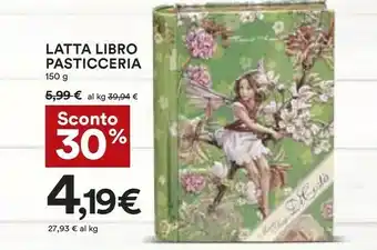 Coop Latta Libro Pasticceria offerta
