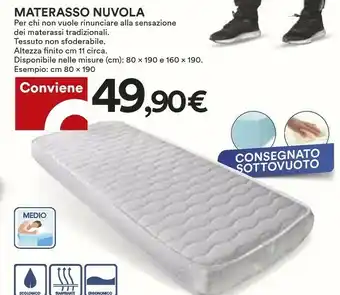 Coop Nuvola Materasso offerta