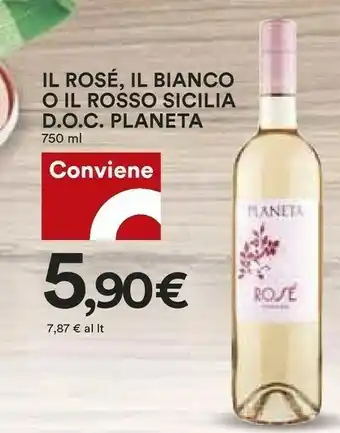 Planeta Il Rosé/Il Bianco O Il Rosso Sicilia Doc 750