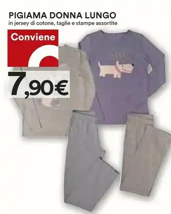 Coop Lungo Pigiama Donna offerta